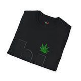 hi Funny Weed T Shirt, Cannabis Graphic Tee, 420 Stoner Shirt