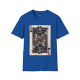 Vader Spades Card Retro Space T Shirt, Vintage Sci Fi Graphic Tee, Galaxy Shirt