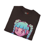 Little Girl Chainsaw Unisex Softstyle T-Shirt