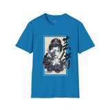 Warrior Fem Japanese Samurai T Shirt, Asian Graphic Tee, Bushido Warrior Shirt