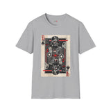 Vader Spades Card Retro Space T Shirt, Vintage Sci Fi Graphic Tee, Galaxy Shirt