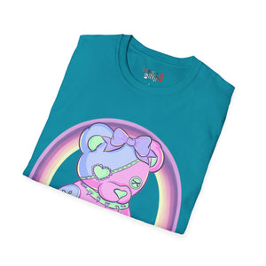 Pastel Pink & Blue Teddy Bear T-shirt