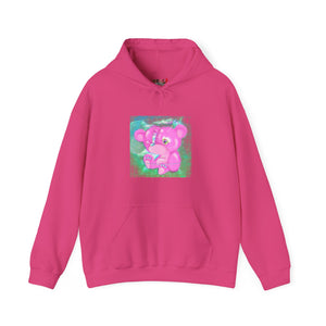 Purple Teddy Bear Hoodie