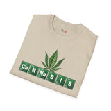 CaNNabIS Funny Weed T Shirt, Cannabis Graphic Tee, 420 Stoner Shirt