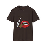 Smoking The Blunt Funny Weed T Shirt, Cannabis Graphic Tee, 420 Stoner Shirt