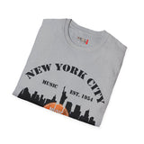 New York City Music Unisex Softstyle T-Shirt