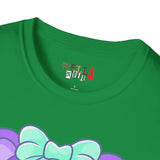 Purple Heart Eye Teddy Bear T-shirt