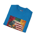 Afro American Queen Unisex Softstyle T-Shirt