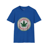 Cannabis Connoisseur Funny Weed T Shirt, Cannabis Graphic Tee, 420 Stoner Shirt