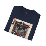 Vader Spades Card Retro Space T Shirt, Vintage Sci Fi Graphic Tee, Galaxy Shirt