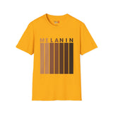 Melanin Vertical Stripes Unisex Softstyle T-Shirt