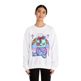 Stitched Eyes Teddy Bear Sweatshirt