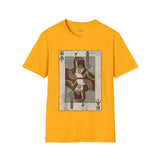 Bounty Hunter Playing Card Retro Space T Shirt, Vintage Sci Fi Graphic Tee, Galaxy Shirt