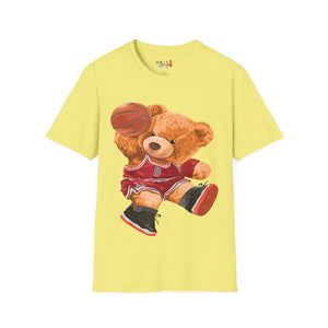 Drippy Hooper Bear Unisex Softstyle T-Shirt