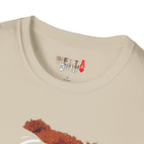Cool Drippy Bear Unisex Softstyle T-Shirt
