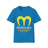 McDowell's Funny T Shirt Relatable Meme Tee Sarcastic Humor Graphic Shirt