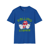 Green Rolling Stoned Funny Weed T Shirt, Cannabis Graphic Tee, 420 Stoner Shirt