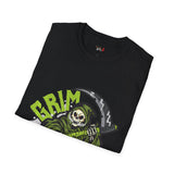 Grim Reefer Funny Weed T Shirt, Cannabis Graphic Tee, 420 Stoner Shirt