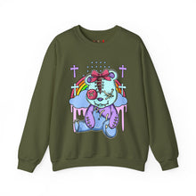 Load image into Gallery viewer, Stitched Eyes Teddy Bear Sweatshirt
