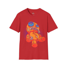 Load image into Gallery viewer, Zipper Mouth Teddy Bear Unisex Softstyle T-Shirt
