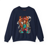 Purple Teddy Bear Sweatshirt