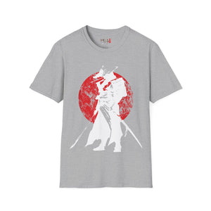 Red Moon Samurai Unisex Softstyle T-Shirt