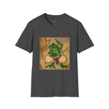 Samurai Toad Warrior Japanese Samurai T Shirt, Asian Graphic Tee, Bushido Warrior Shirt