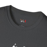 Red Moon Japanese Samurai T Shirt, Asian Graphic Tee, Bushido Warrior Shirt