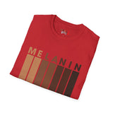 Melanin Vertical Stripes Unisex Softstyle T-Shirt