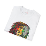 Smoking Rasta Lion Funny Weed T Shirt, Cannabis Graphic Tee, 420 Stoner Shirt
