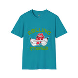 Green Rolling Stoned Funny Weed T Shirt, Cannabis Graphic Tee, 420 Stoner Shirt