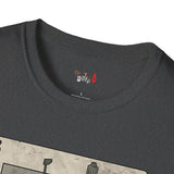 Bounty Hunter Playing Card Retro Space T Shirt, Vintage Sci Fi Graphic Tee, Galaxy Shirt
