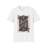 Vader Spades Card Retro Space T Shirt, Vintage Sci Fi Graphic Tee, Galaxy Shirt
