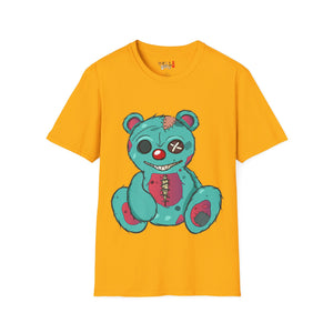 Button Eye Bear Unisex Softstyle T-Shirt