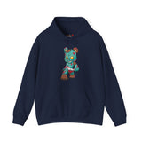 Bloody Knife Teddy Bear Hoodie