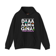 Load image into Gallery viewer, Daaaaamn Gina! Heavy Blend Unisex Hoodie
