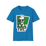 Colonel THC Funny Weed T Shirt, Cannabis Graphic Tee, 420 Stoner Shirt
