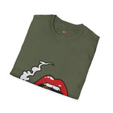 Smoking The Blunt Funny Weed T Shirt, Cannabis Graphic Tee, 420 Stoner Shirt