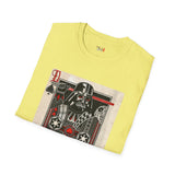 Vader Spades Card Retro Space T Shirt, Vintage Sci Fi Graphic Tee, Galaxy Shirt