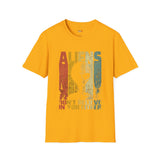 Aliens Don't Believe in You Either Vintage Alien T Shirt, Retro UFO Graphic Tee, Space Streetwear Shirt