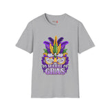Mardi Gras Mask Unisex Softstyle T-Shirt
