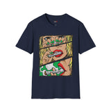 Roll Lick Smoke Funny Weed T Shirt, Cannabis Graphic Tee, 420 Stoner Shirt