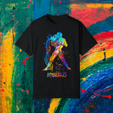 Aquarius Watercolor Unisex Garment-Dyed T-shirt