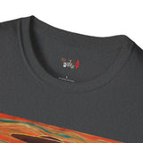 The Scream Van Gogh Alien T Shirt for Men/Women, Funny UFO Shirt, Sci Fi Graphic Tee