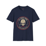 Space Force Liaison Officer Alien T Shirt for Men/Women, Funny UFO Shirt, Sci Fi Graphic Tee