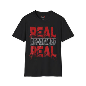 Real Recognize Real Unisex Softstyle T-Shirt