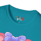 Orange Heart Eye Teddy Bear T-shirt