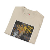 The Tower XVI Tarot Card T Shirt, Mystic Graphic Tee, Spiritual Shirt