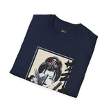 Warrior Fem Japanese Samurai T Shirt, Asian Graphic Tee, Bushido Warrior Shirt