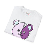 Purple Two Tone Teddy Bear T-shirt